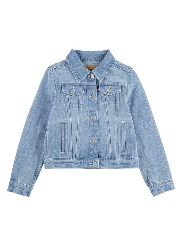 Chaqueta Niña Trucker Azul Levis-0
