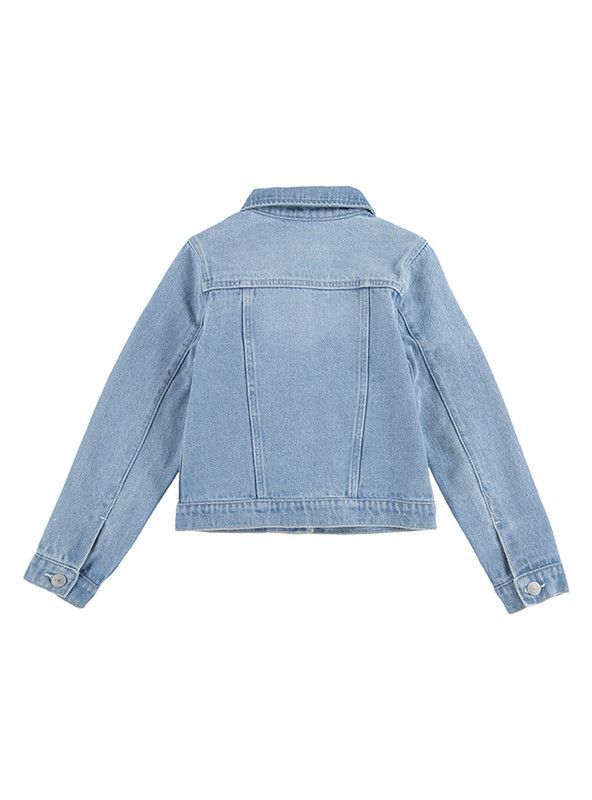 Chaqueta Niña Trucker Azul Levis-1
