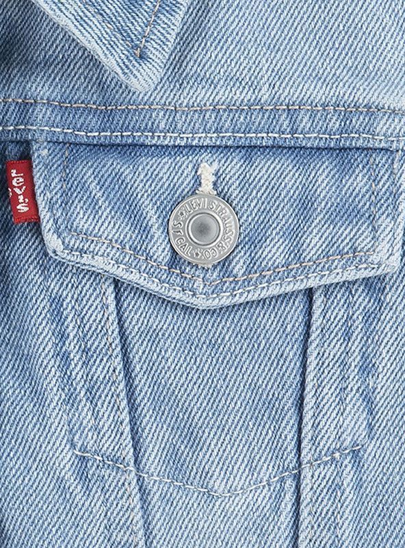 Chaqueta Niña Trucker Azul Levis-2