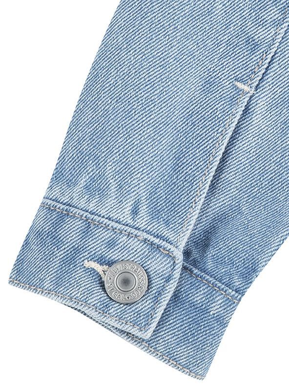 Chaqueta Niña Trucker Azul Levis-3