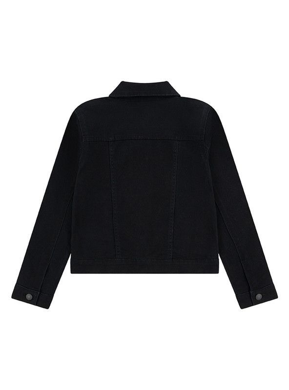 Chaqueta Niña Trucker Negro Levis-1