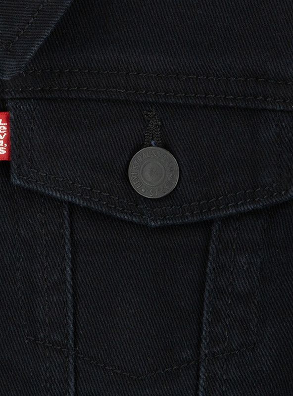 Chaqueta Niña Trucker Negro Levis-3