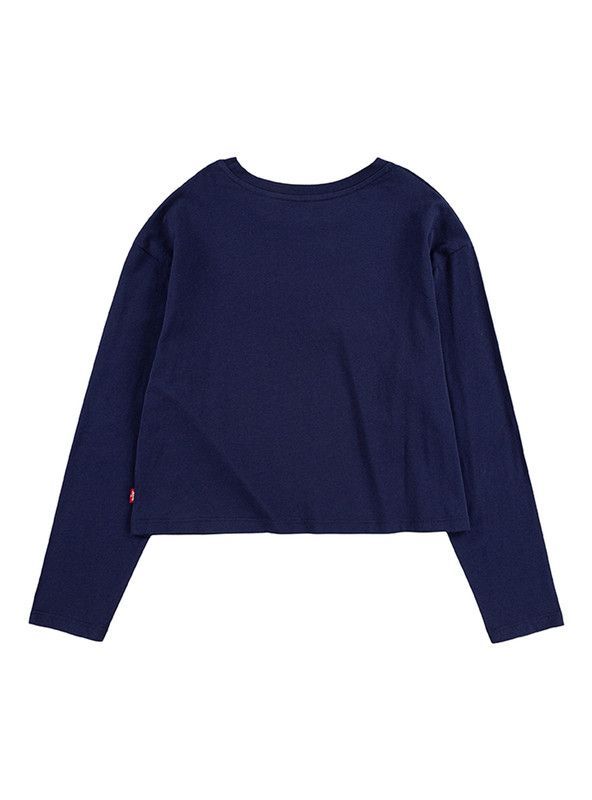 Polera Niña ML Cropp Azul Levis-1