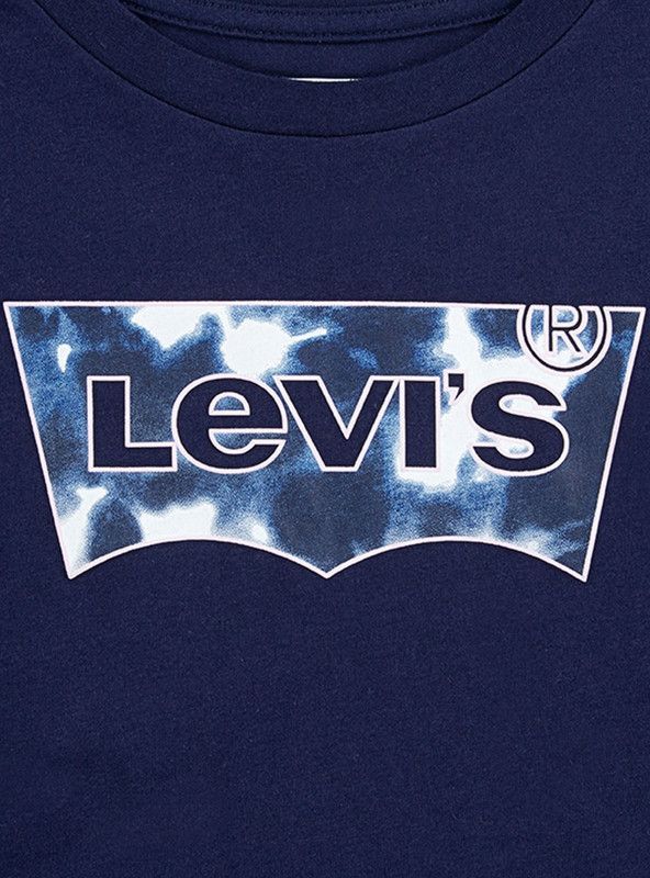 Polera Niña ML Cropp Azul Levis-2