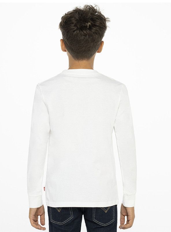 Polera Niño ML Batwing  Blanco Levis-1