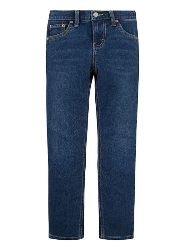 Jeans Niño Skinny Taper Azul Oscuro Levis-0