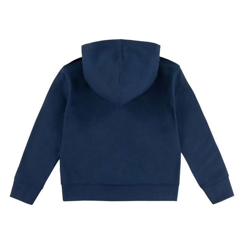 Poleron Niño Hoddie Estampado Azul Levis-2