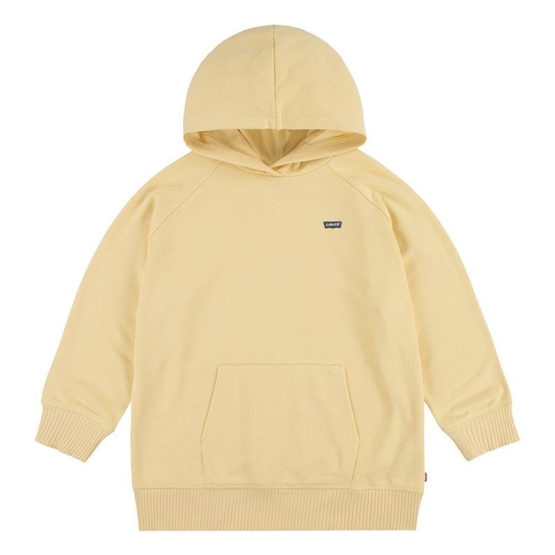 Poleron Niña Hoddie Amarillo Levis-1