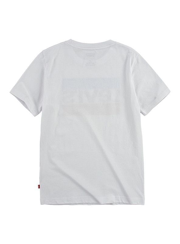 Polera Niño MC Sportwear Blanco Levis-1