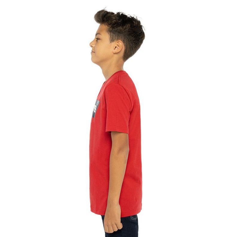 Polera Niño MC Batwing  Rojo Levis-1