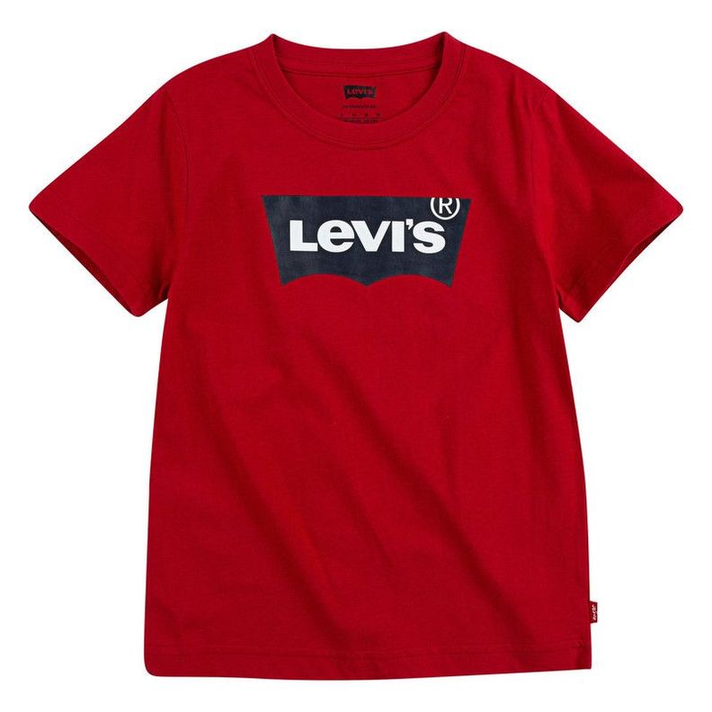 Polera Niño MC Batwing  Rojo Levis-3