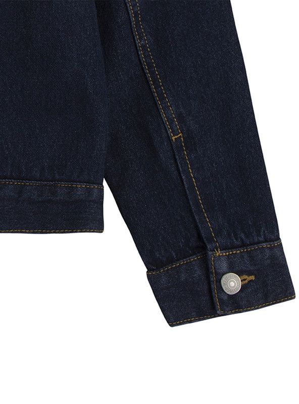 Chaqueta Niño Trucker Sherpa Azul Levis-3