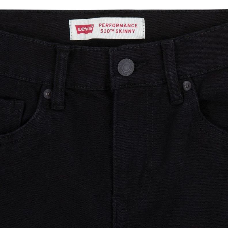 Jeans Niño 510 Skinny Negro Levis 81J949-508-4-3