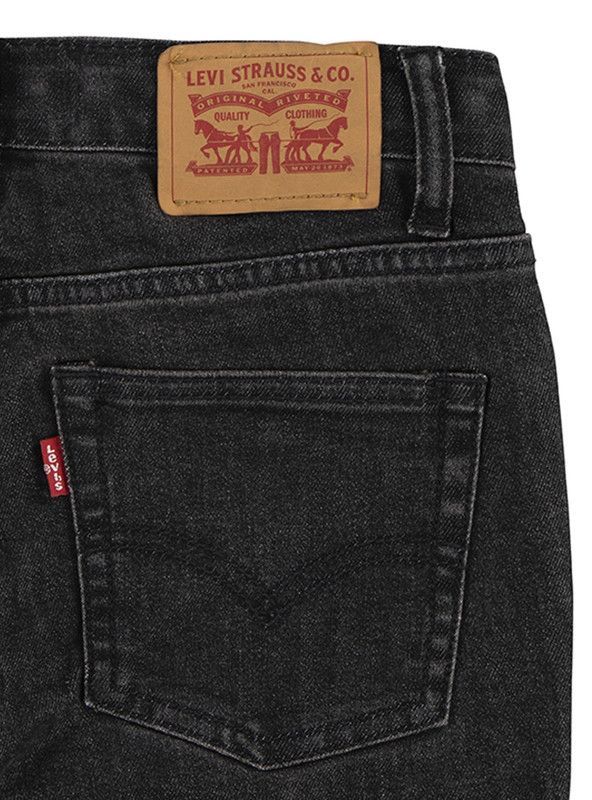Jeans Niño Skinny Taper Negro Levis-2