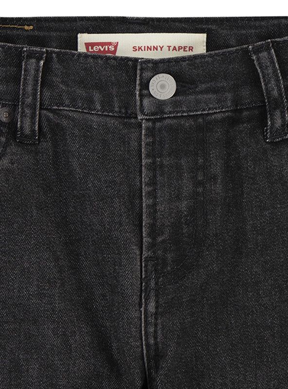 Jeans Niño Skinny Taper Negro Levis-4