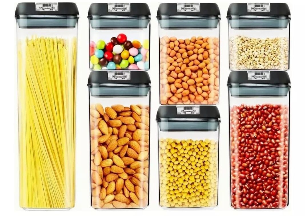 Set de 7 Contenedores Alimentos Herméticos Premium-0