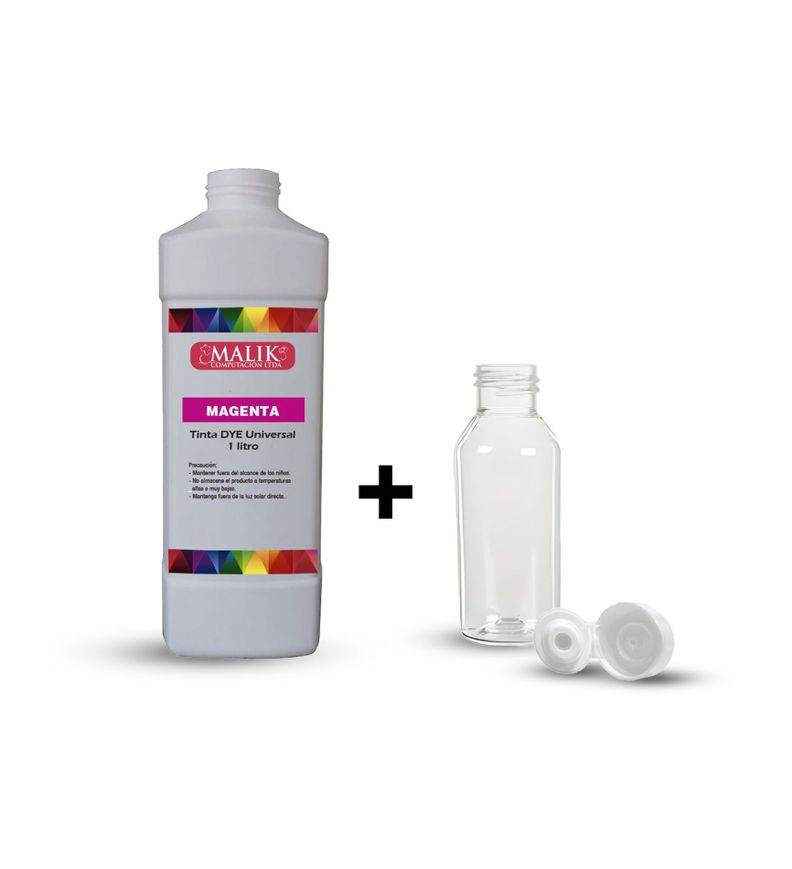 Tinta Magenta 1 Litro con Botella GT52 GT53 para Hp Smart Tank 790-0