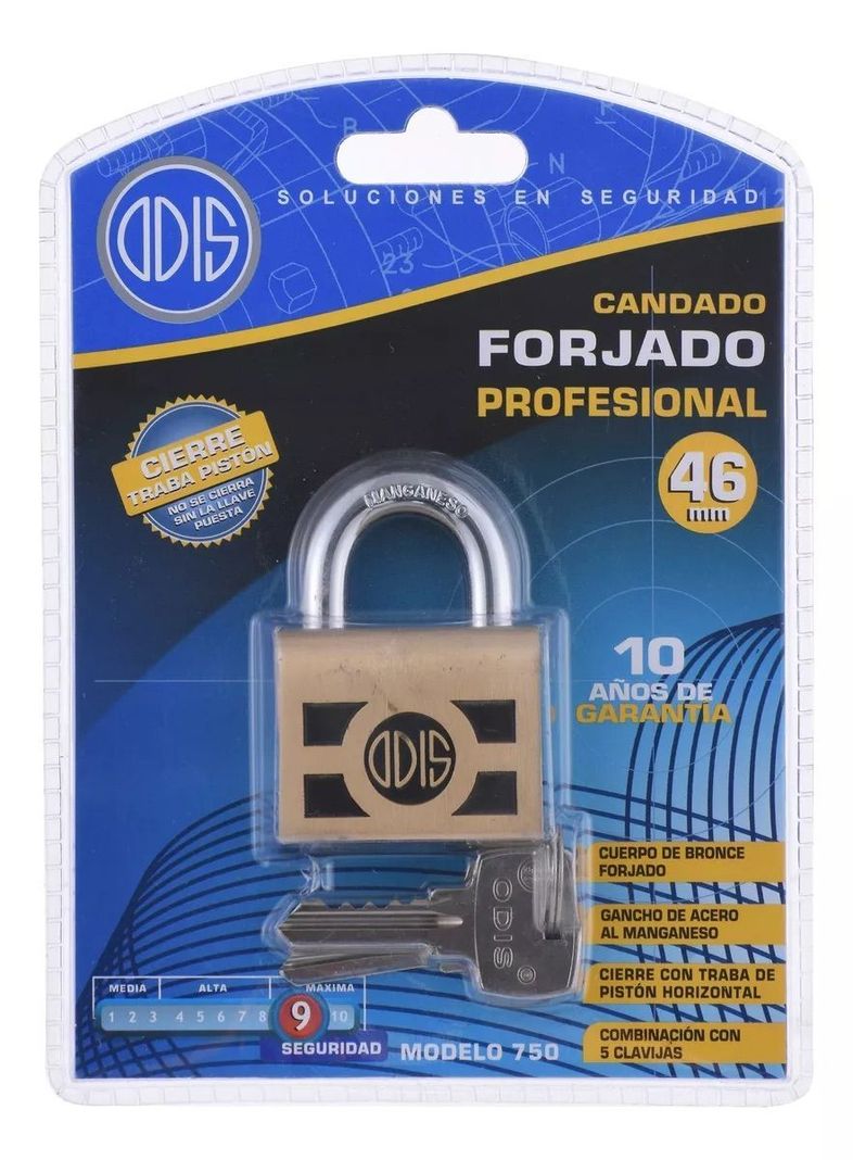 Candado Odis 750 46mm Línea 700-5