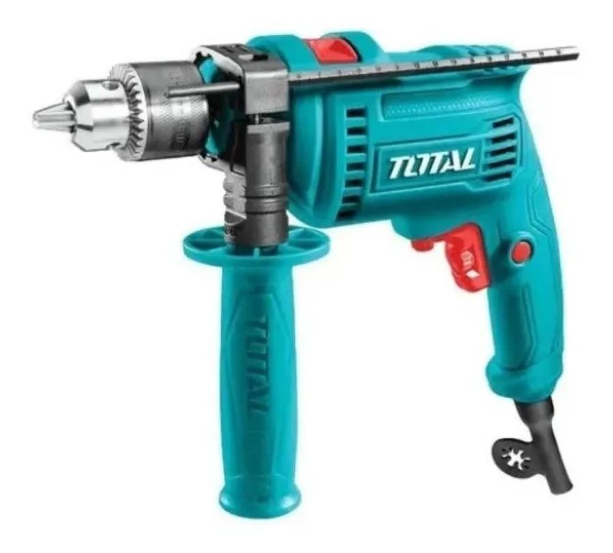 Taladro percutor eléctrico 13mm Total Tools TG1061356 680W-1