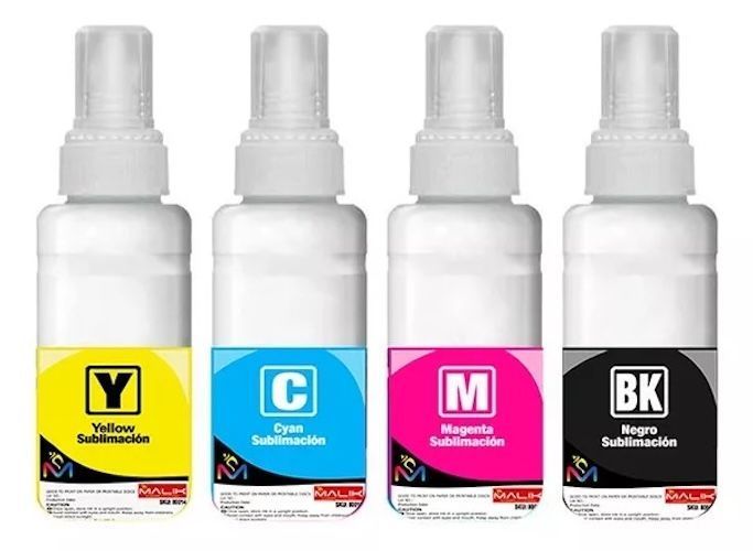 PACK 4 TINTAS 70 ML SUBLIMACION PARA EPSON SERIE L-0