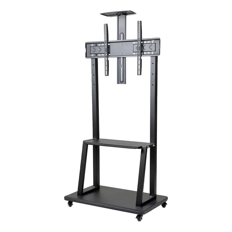 Carro Movil para TV 32-75" 1700 Altura Ajustable Negro