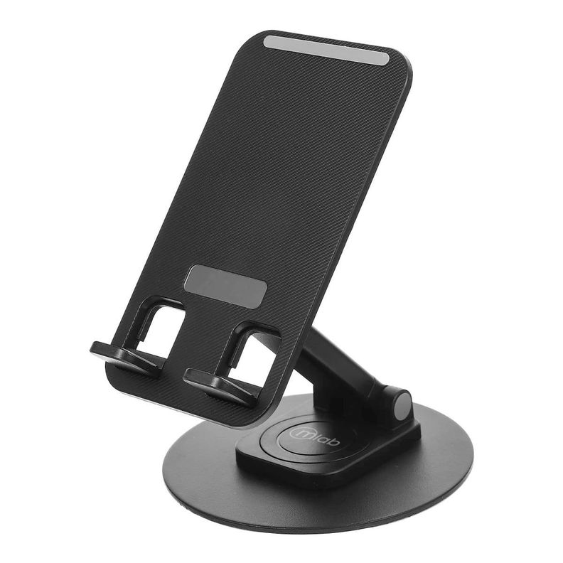 SOPORTE METALICO FULL ROTATION360 TABLET SMARTPHONE 4 A 10-1