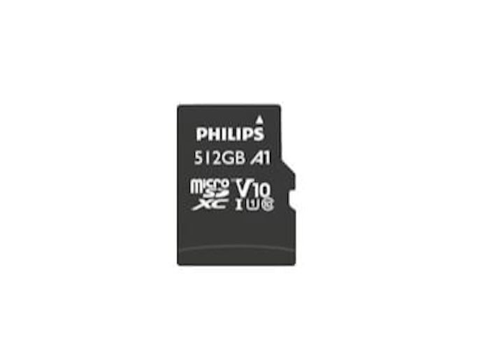 MICRO SD PHILIPS HIGH SPEED A1 U3 CL10 V10 (512GB)-1