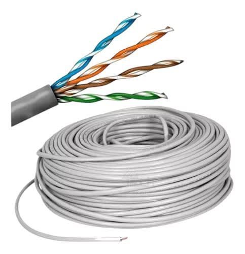 Cable de red UTP Cat 6 premium Alta Velocidad interior 100mt-1
