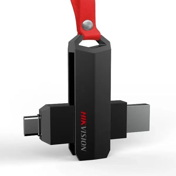 PENDRIVE 16GB/USB 3.2/ USB C Y USB HS-USB-E304C 16G U3 HIKVISION-0