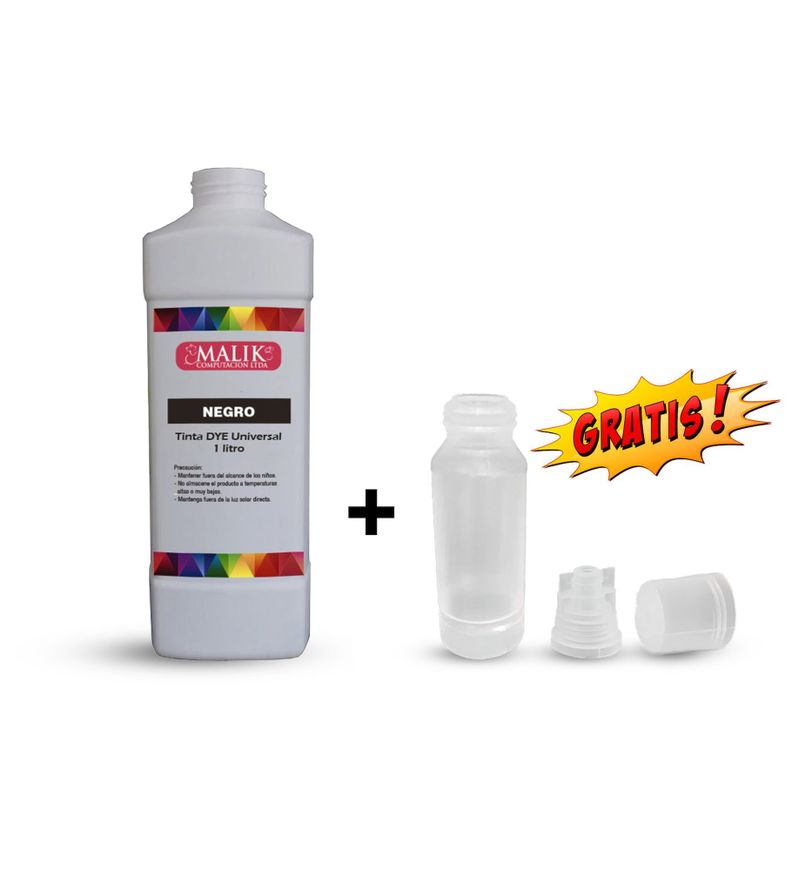 Tinta Negra 1 Litro Con Botella T544 para Epson Ecotank L3560-0