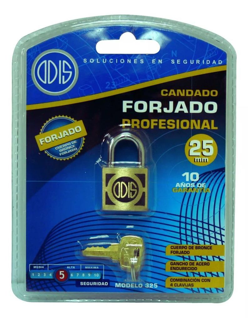 PACK X 2 Candado Odis 325 25mm - Linea 300-1
