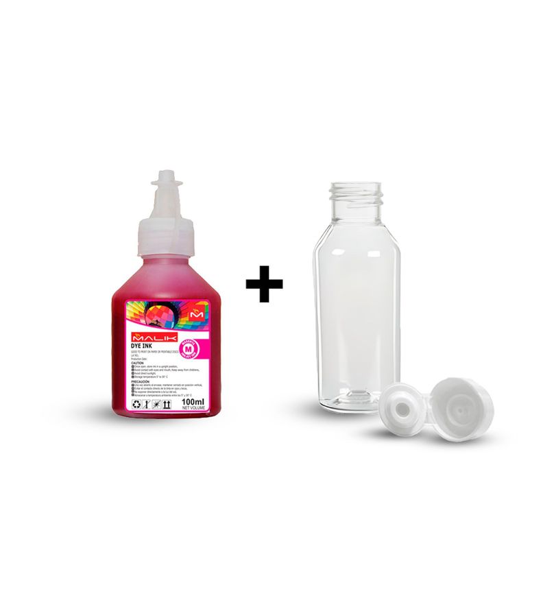 Tinta Magenta 100ml con Botella GT52 GT53 para Hp Smart Tank 790-1