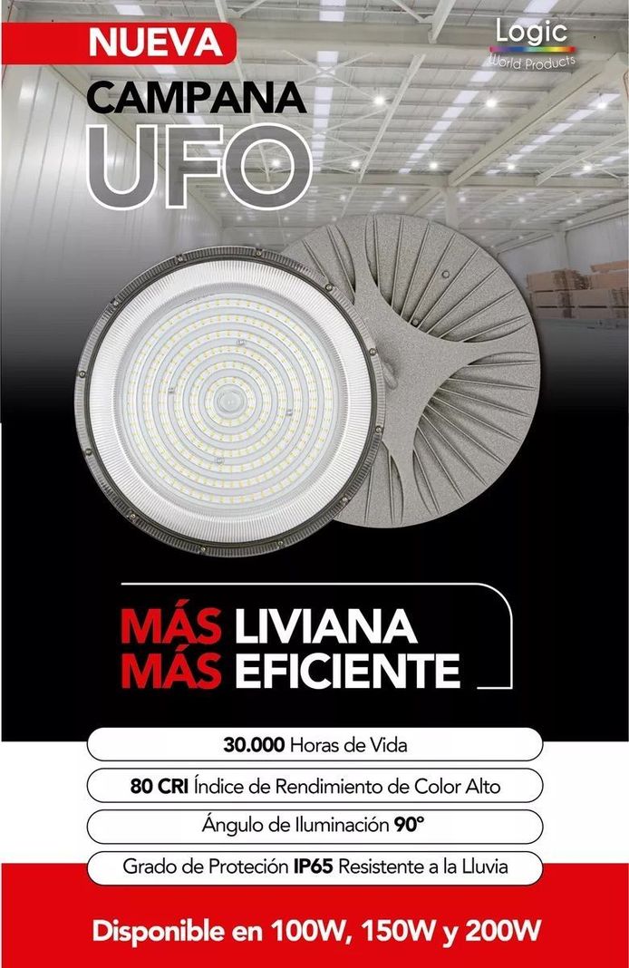 Foco Campana Ufo Led 150w-3