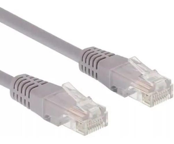 CABLE RED CAT 5 ARMARDO POR 3M COLOR GRIS-0