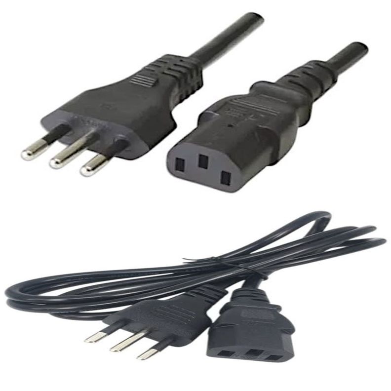 Cable de Poder Monitor Pc Cargador 1.8 mts.-3
