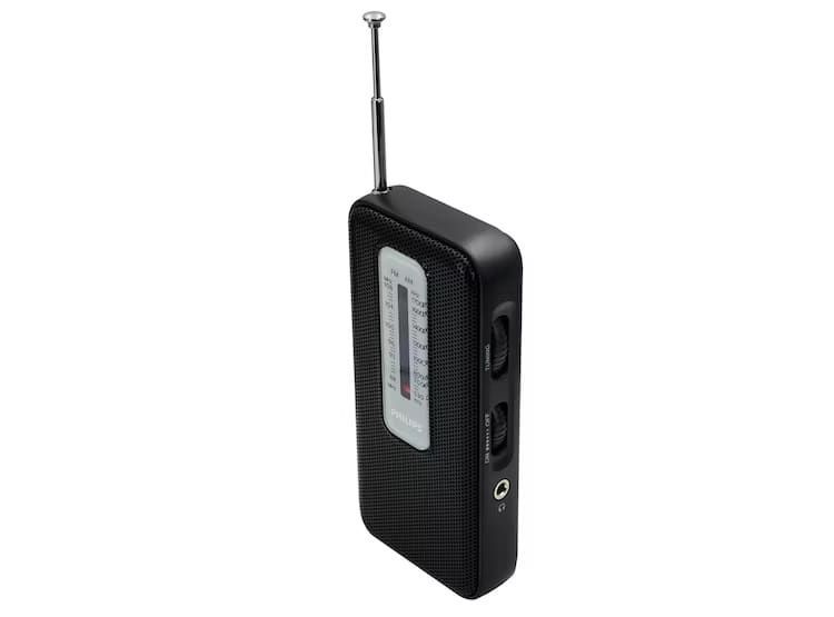 RADIO PORTATIL PHILIPS NEGRO TAR1506-1