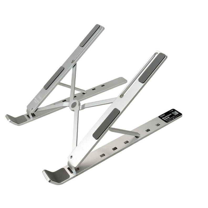 MLAB BASE PORTATIL NOTEBOOK ALUMINIO 6 POSICIONES Plata