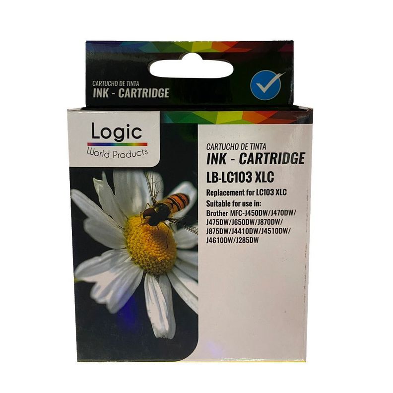 CARTRIDGE LB-LC103 XL CYAN PARA BROTHER MFC J245-0