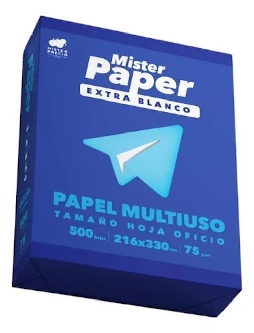 PAPEL OFICIO MISTER PAPER 75 GR 500 HOJAS-0
