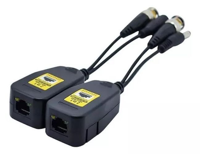 BALUN PARA CAMARA RJ45 A BNC +DC APOYA 200-500 MEGAPIXEL NUEVO 8MP-1