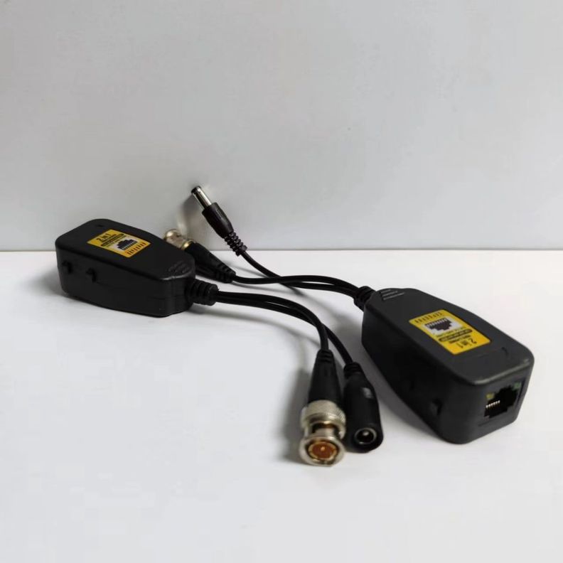BALUN PARA CAMARA RJ45 A BNC +DC APOYA 200-500 MEGAPIXEL NUEVO 8MP-2