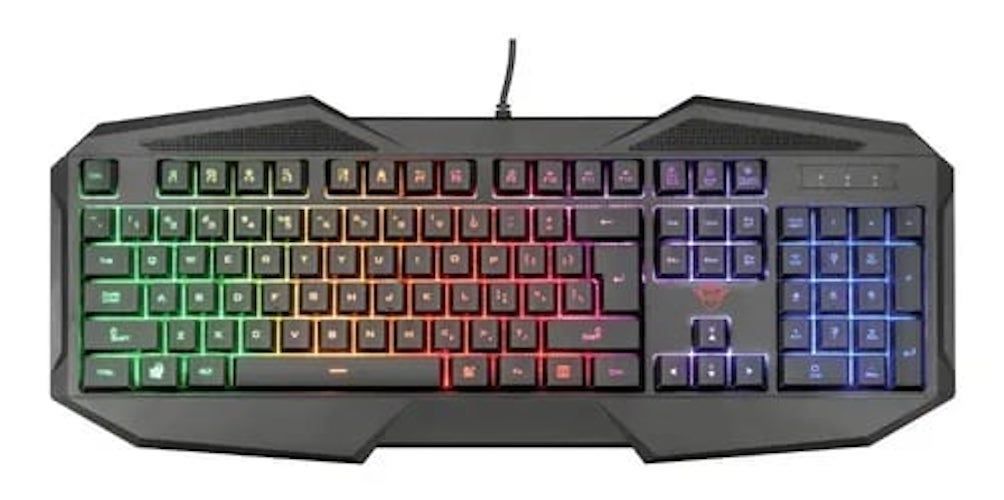 TRUST GXT 830RW AVONN PC LAPTOP GAMING KEYBOARD ESPAÑOL-1