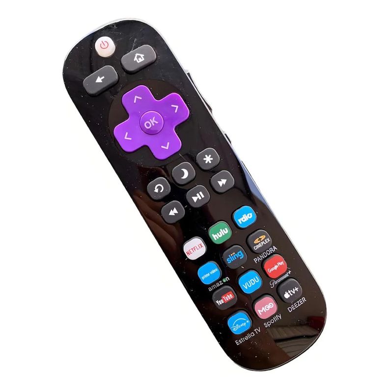 Control Remoto compatible para Smart TV 65S423 Negro