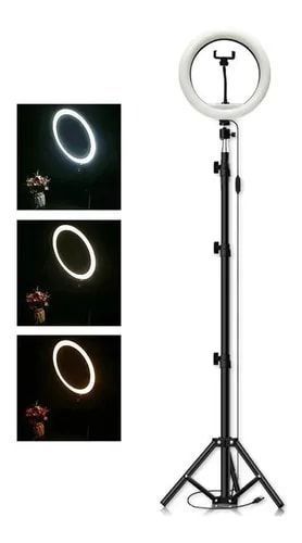 ARO DE LUZ KIT LED 13 CON TRIPOD GRANDE 210 CM 30504 M-33-1