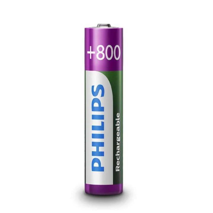 PILA RECARGABLE AAA PHILIPS 800MAH-1
