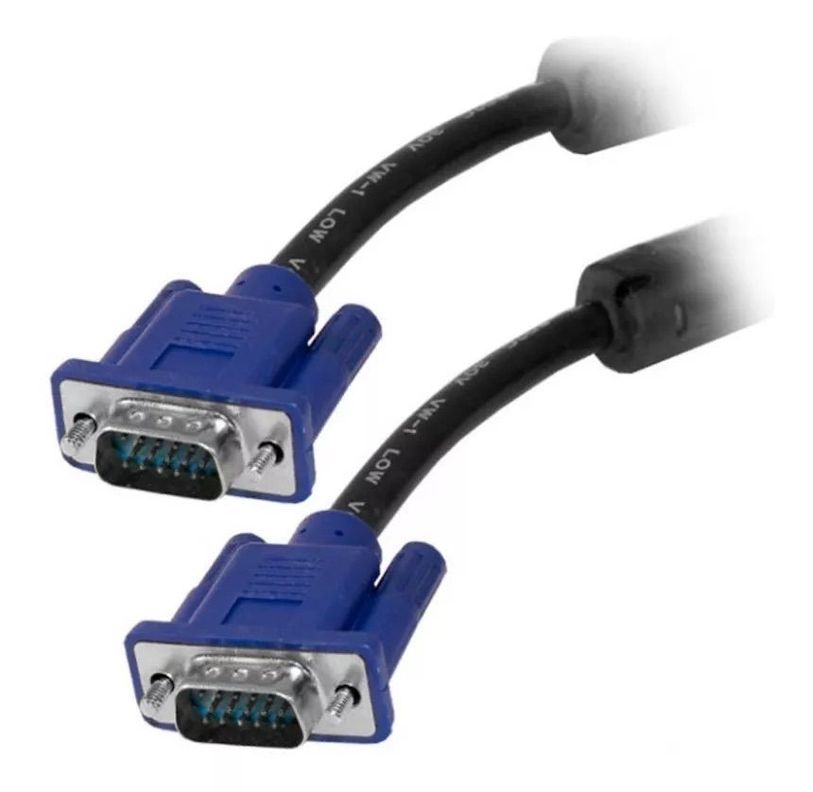 Cable Vga 15 Mts. Macho/Macho Conector Azul Dinon-0