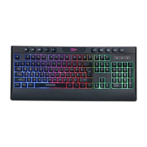 TECLADO 3DFX GAMER DAGDA MULTIMEDIA