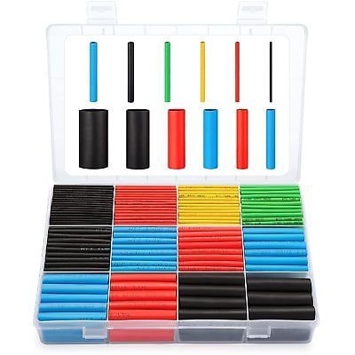 Kit Cable Termo Retractil y Termoencogible Aislante 560 pcs-0