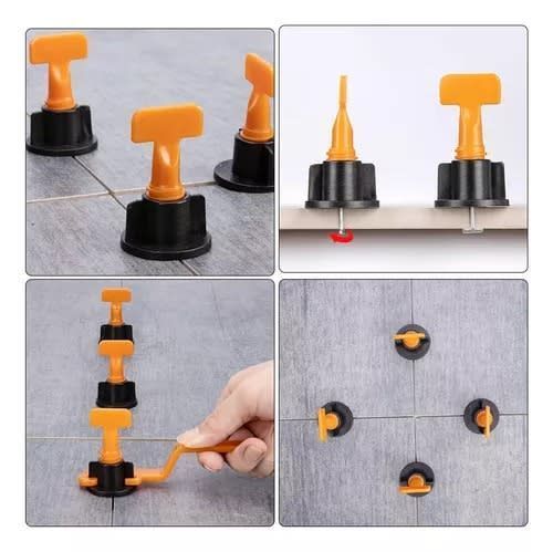 Kit Nivelador Ceramica Separadores Ceramica Reutilizable Pack 50 unidades-3