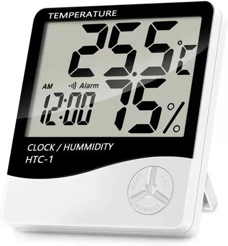 Reloj Termometro Digital - Temperatura - Humedad-1